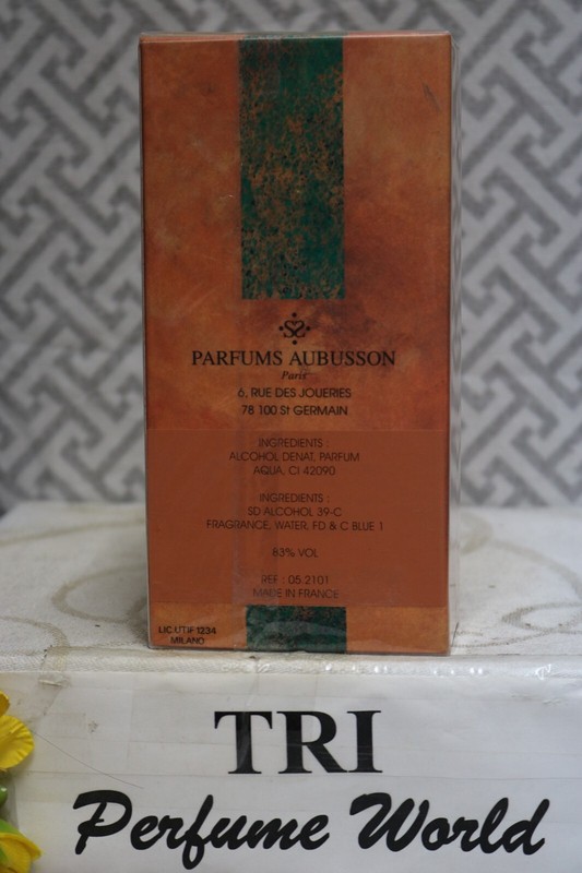 AUBUSSON Homme by Aubusson Eau de Toilette Men Spray 3.4 fl. oz. Sealed gallery