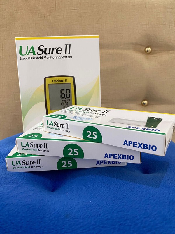 UASure II Uric Acid Test Kit Meter for Uric Acid Home Gout Monitor System