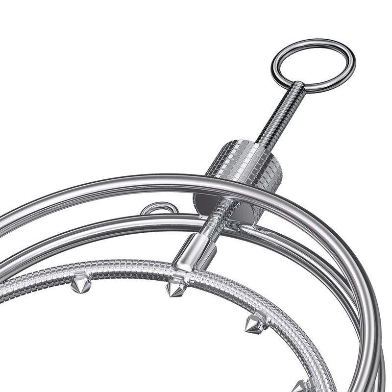 Chest Lock Constraint Tools Metal Chain Breast Bondage Clamp for Women Pleasure gallery