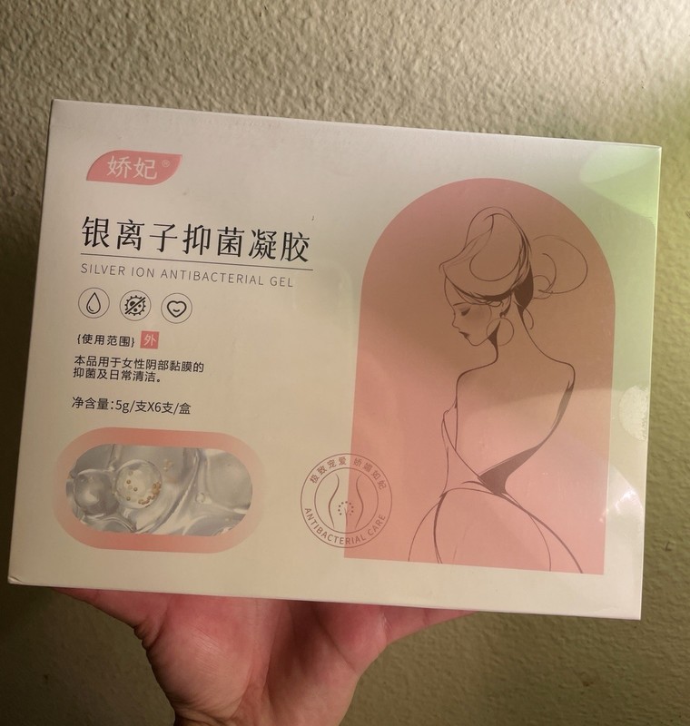Feminine Hygiene Gel with Silver Ion 6 Pack External Use Only 娇妃女性私护凝胶