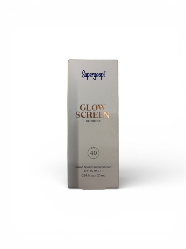 Supergoop! Glow Screen Sunrise 0.68fl.oz/20ml EXP 03/2027 New In Box