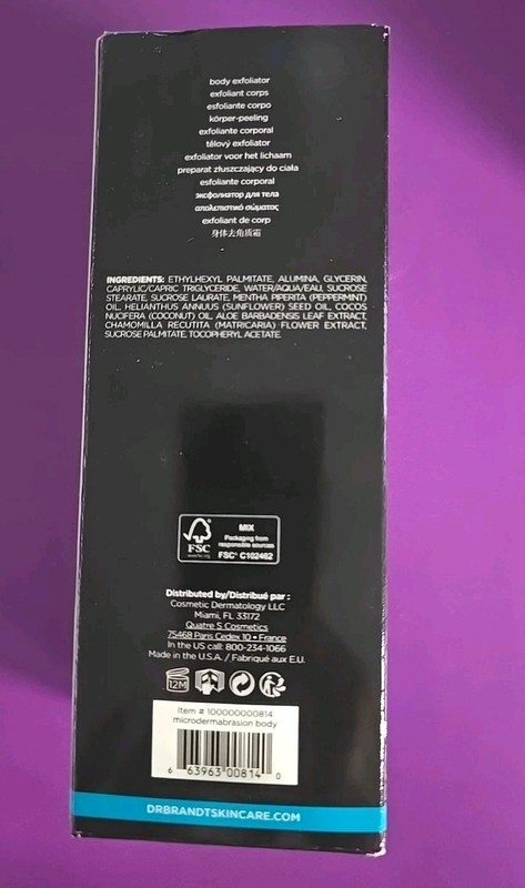Dr. Brandt Microdermabrasion Body Exfoliator Skincare 5.3 oz 150g New in Box* gallery