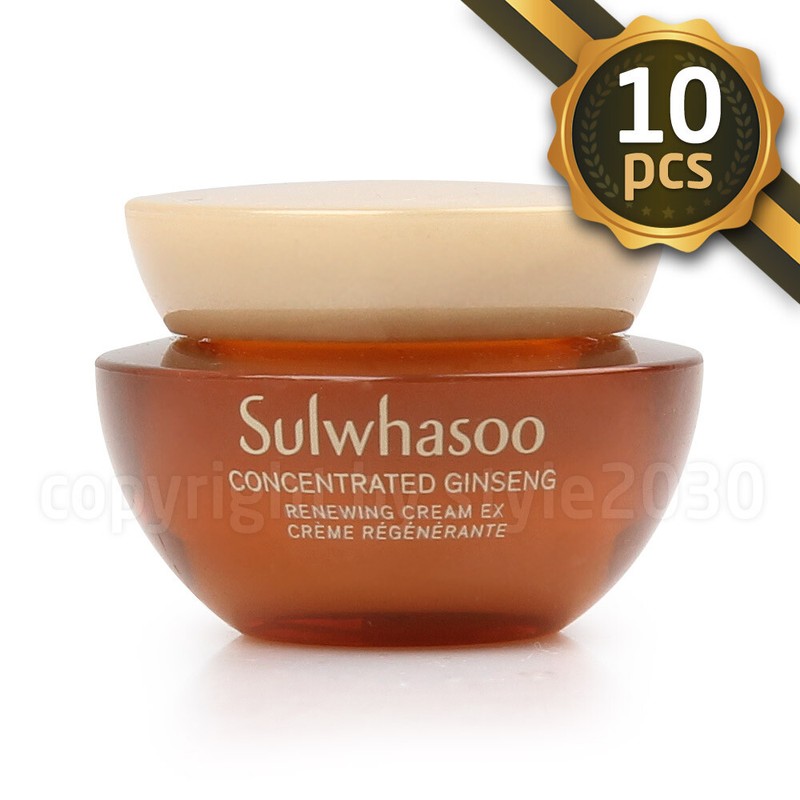 Sulwhasoo Concentrated Ginseng Renewing Cream EX (Soft Type) 5ml 10pcs