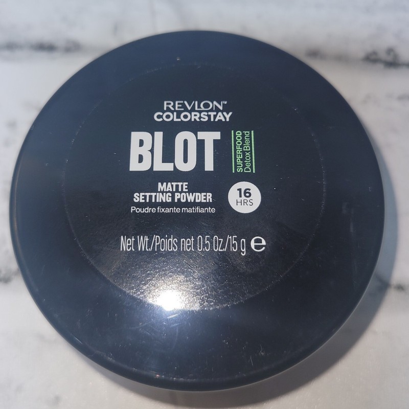 REVLON COLORSTAY BLOT MATTE SETTING POWDER 16 HOURS SUPERFOOD DETOX BLEND 15g