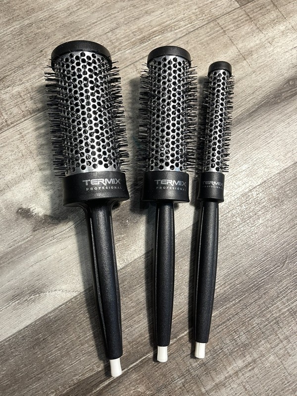 (3) NWOB Termix Hair Brush Professional Brushes (17, 32 and 43 mm)