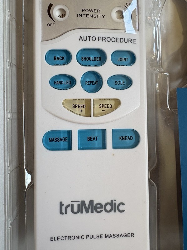 truMedic PL-009 TENS Unit Electronic Pulse Massager Pain Relief Complete In Box gallery