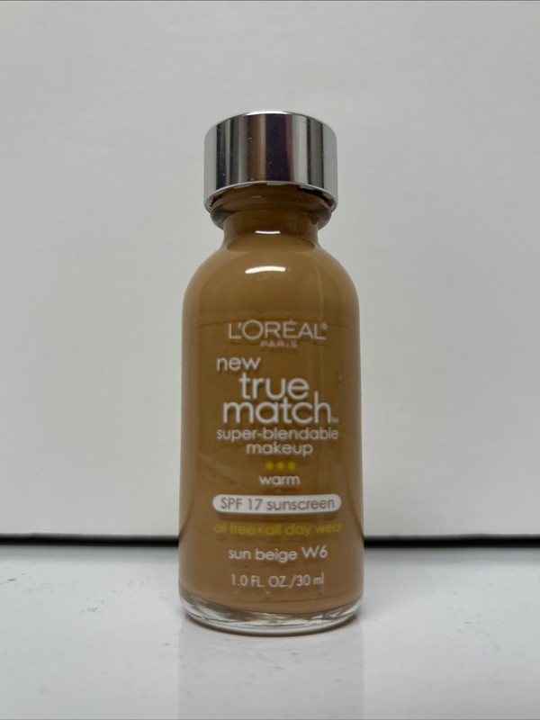 L’Oreal True Match Super Blendable Makeup Foundation W6 Sun Beige Warm