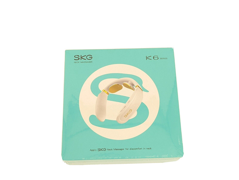 SKG K6 Neck Massage, Smart Portable Neck Massager Heat for Pain Relief Cordless
