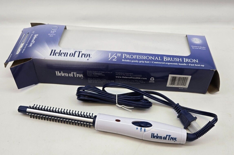 Helen of Troy 1/2″ Professional Brush Curling Iron 1512 Brand New