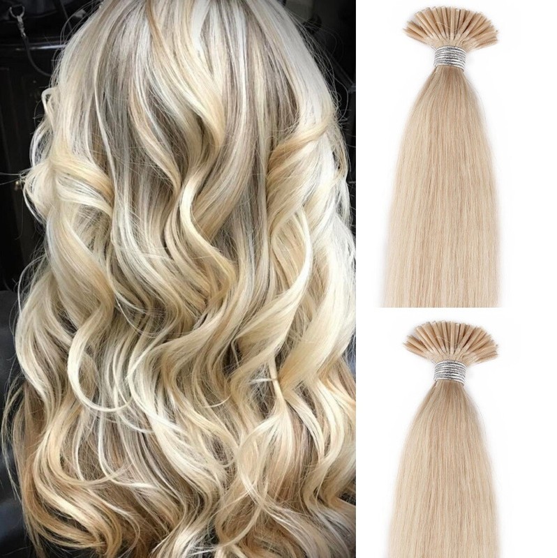 18″,22″ 100grs,125s,I Tip (Stick Tip) Fusion Remy Human Hair Extensions #60