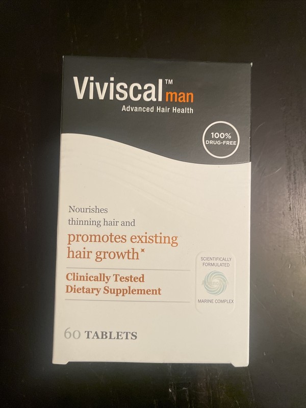 Viviscal Man Advanced Hair Health 60 Tablets Exp 06/2026+