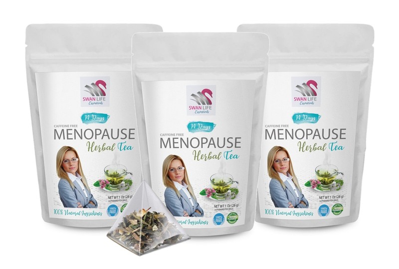 MENOPAUSE RELIEF – Menopause Mood Blend – Women’s Soothing Herbs 3 Pack 42 Days