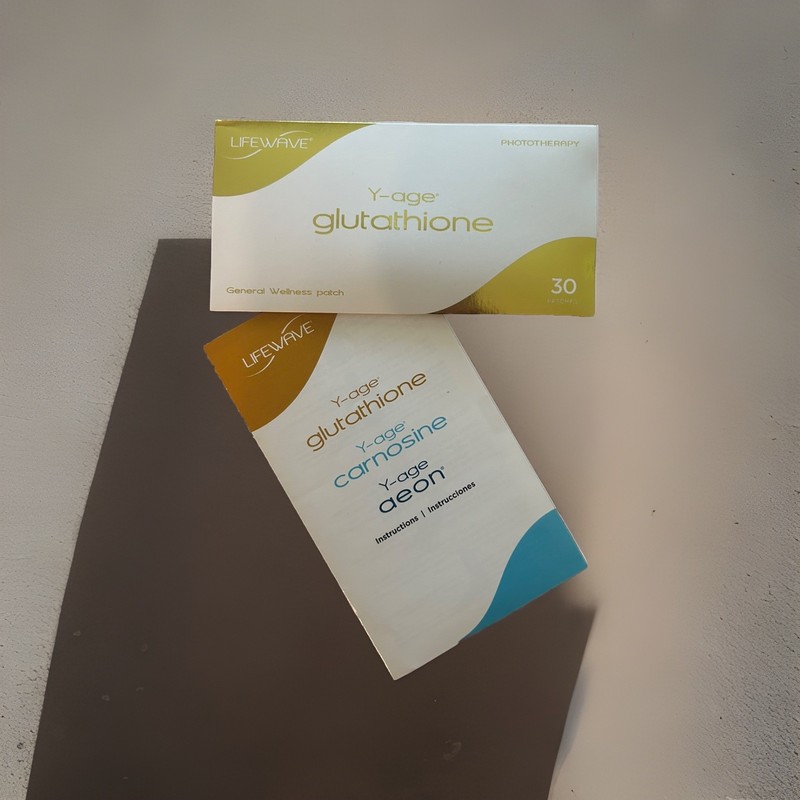 LifeWave Y-age Glutathione Phototherapy Patches, 30 Patches – Exp 12/2026