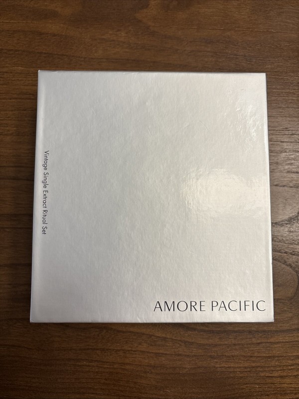 AMORE PACIFIC VINTAGE SINGLE EXTRACT RITUAL 5 piece SET. Exp 2026/03/07. SEALED