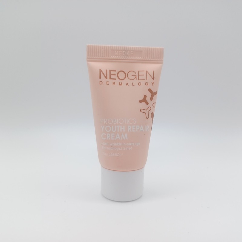 Neogen Dermalogy Probiotics Youth Repair Cream. Sample Size, 15g .52oz. Sealed.