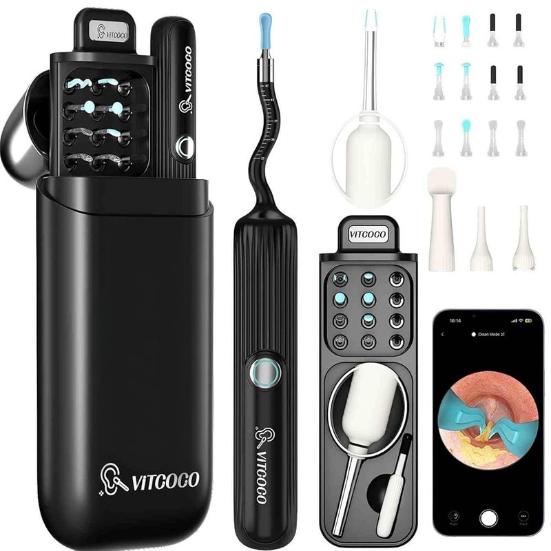 VITCOCO Earsight Plus I35R Ear Wax Removal Tool Camera, FSA HSA Eligible Items