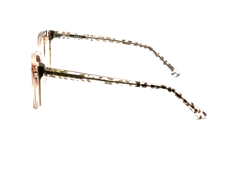 AUTHENTIC bebe BB5208 200 Topaz Animal Women Cat Eye Eyeglasses 52mm 17 135 gallery