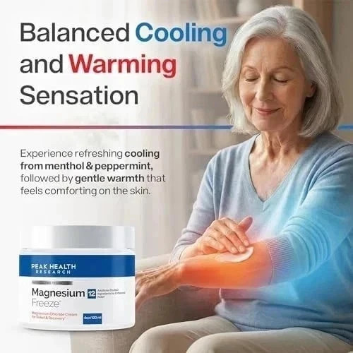 Magnesium Freeze -Topical Magnesium Cream with Niacinamide For Joints Low Back gallery