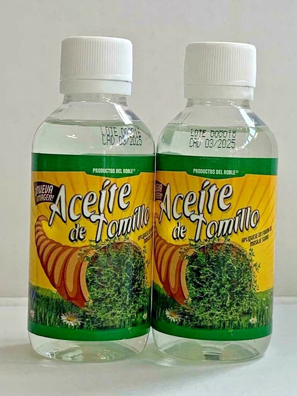 2x Aceites de Tomillo, thyme oil 120ml each