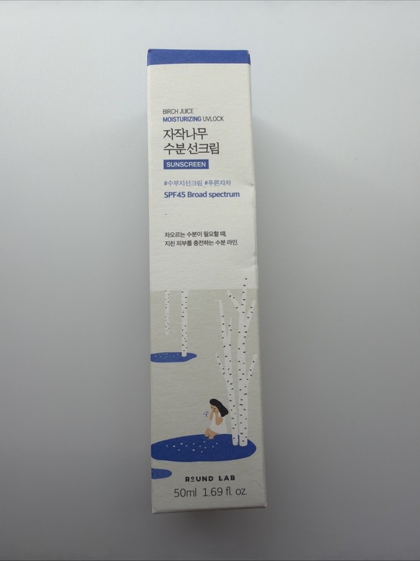 Round Lab Birch Juice Moisturizing Sunscreen SPF50+ SPA 50ml