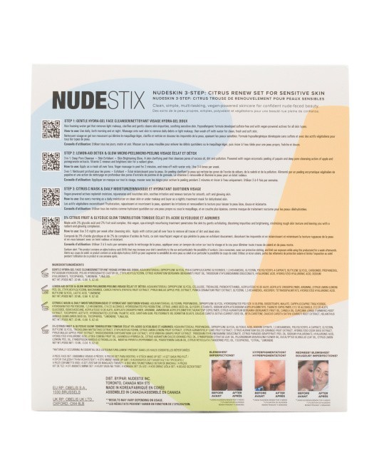 Nudeskin 4 Step Citrus Renew Set - MINI SIZE (3 x 20mL, 1 x 10mL) BNIB & SEALED gallery