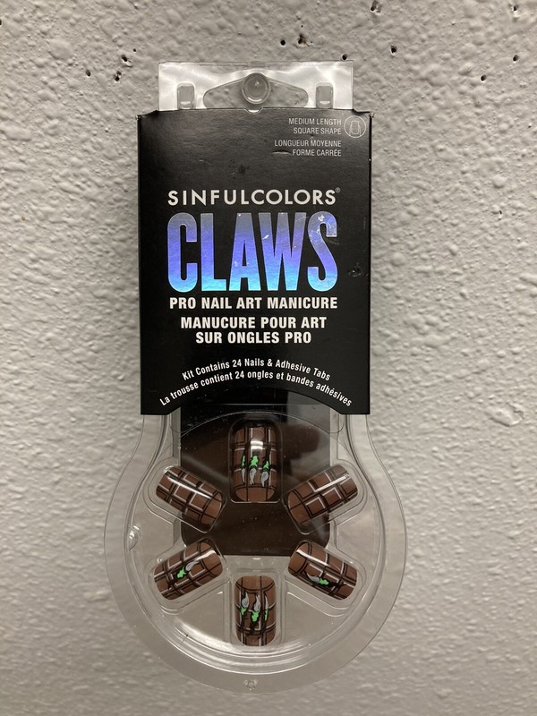 Sinfulcolors CLAWS Pro Nail Art Manicure – Medium Length #2727 • 24 Nails & Tabs