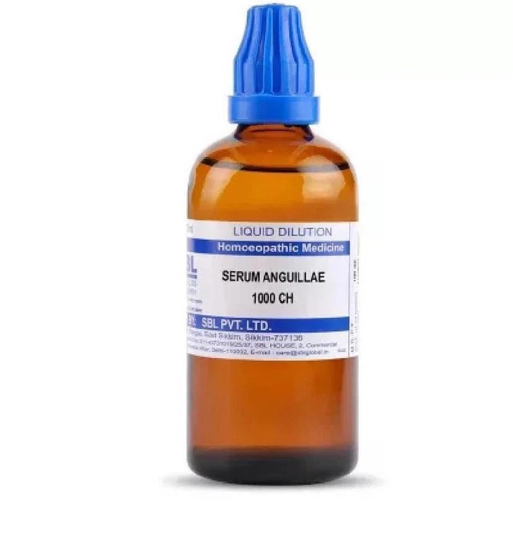 SBL Homoepathy SERUM ANGUILLAE 1000 CH (1M) Dilution 100ml