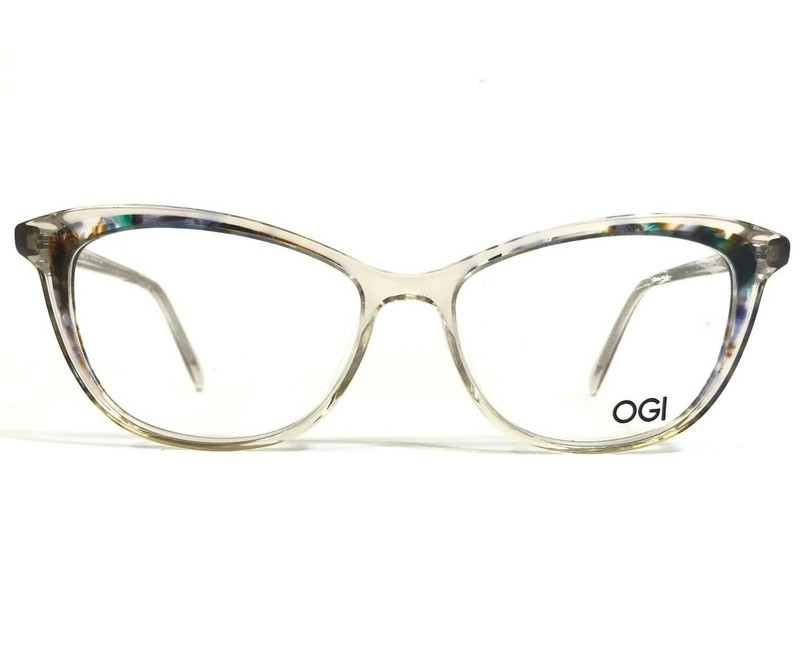 OGI Eyeglasses Frames UPTOWN 387 Brown Clear Crystal Sand Tortoise 54-15-140