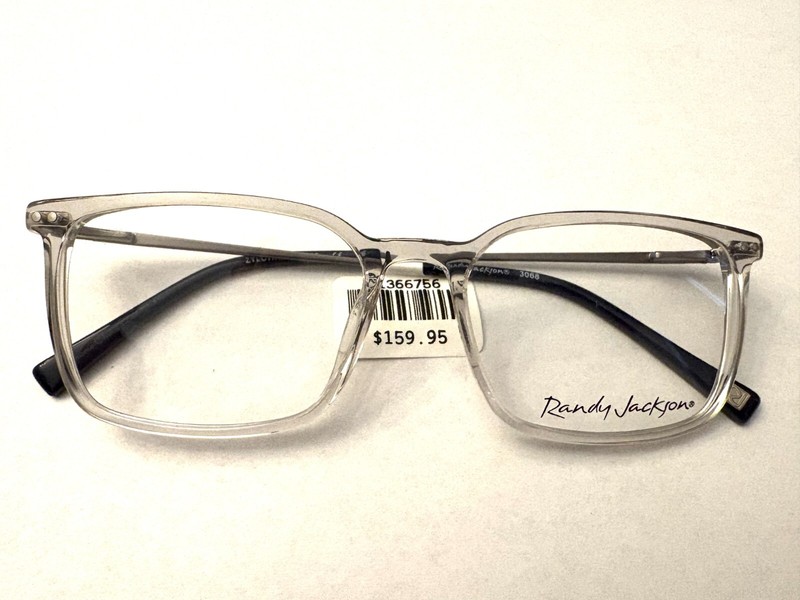 Randy Jackson 3068 Zyloware 100 54-17-145 Eyeglasses Frames Extended Size