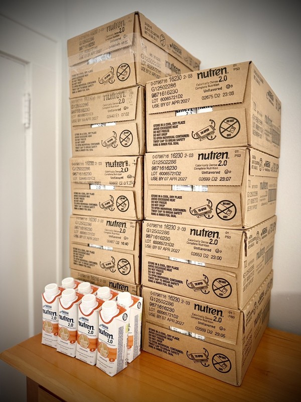Factory Sealed Nestle Nutren 2.0 Unflavored-Case of 24-Expires April 2027