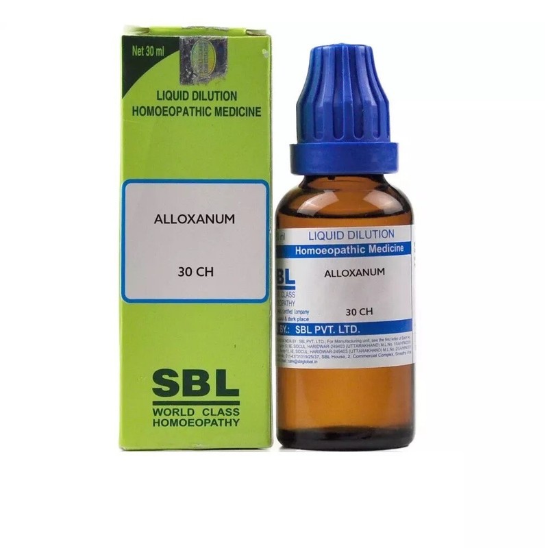 SBL Homeopathic Alloxanum Dilution 30ml (6,12,30,200,1M CH)