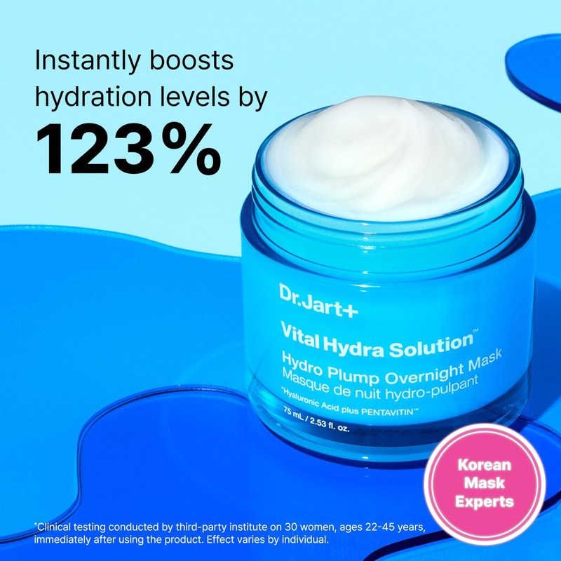 Dr.Jart+ Dr.Jart Vital Hydra Solution Hydro Plump Overnight Korean Face Mask gallery