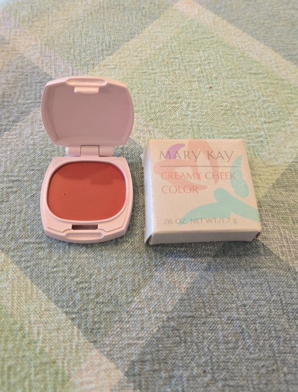 Mary Kay Creamy Cheek Color 3563 Spice .06 oz Blush NOS New Free Shipping