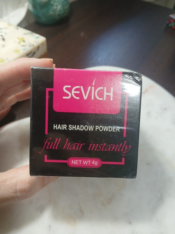 Sevich Waterproof Hair Line Powder Hairline Cover Powder Hair Shadow Dark Brown