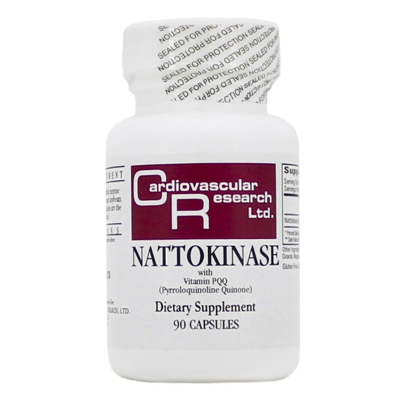 Nattokinase 50mg/1000FU 90 Capsules – 2 Pack – Ecological Formulas/Cardiovasc…