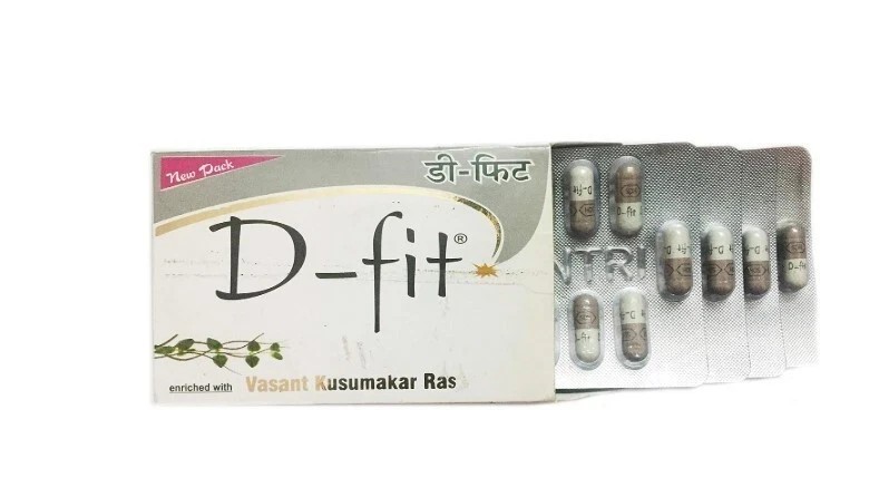 Shree Dhanwantari Herbals D Fit 60 Capsule FOR DIABETIC