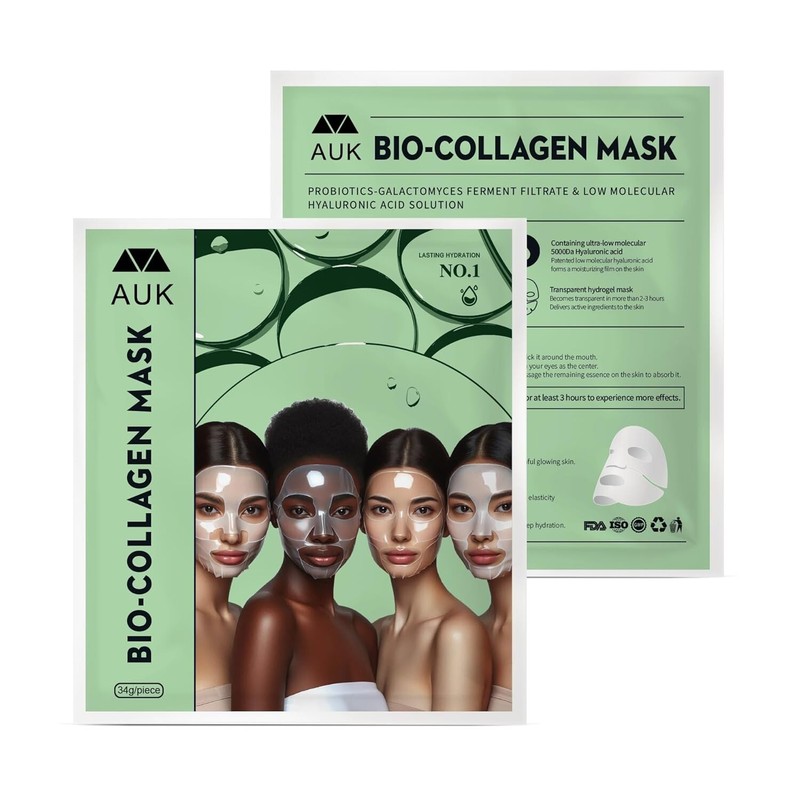 Bio-Collagen Real Deep Mask Hydrating Collagen Overnight Mask All Skin 34gX4ea