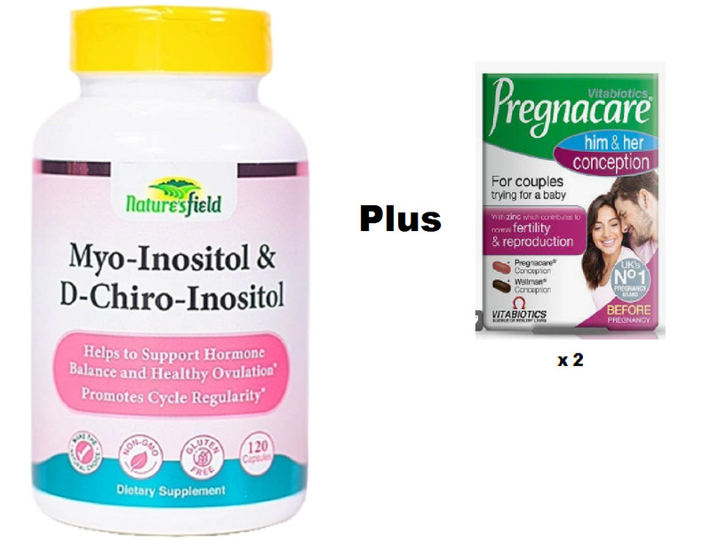 Fertility and Conception Combo Supplements for Couples – Optimal Performance
