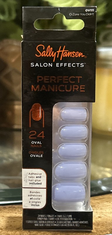 Sally Hansen Salon Effects Perfect Manicure Press on Nails Kit 'o-zone You Didnt