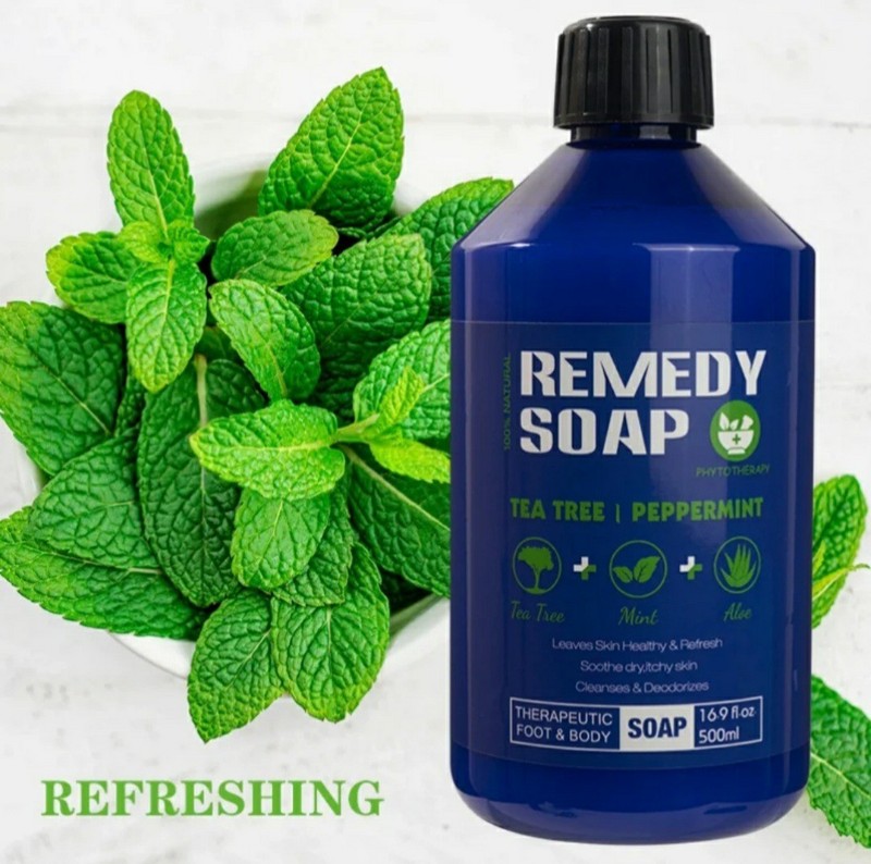 Remedy Soap Tea Tree Peppermint 16.9 FL 500 ML