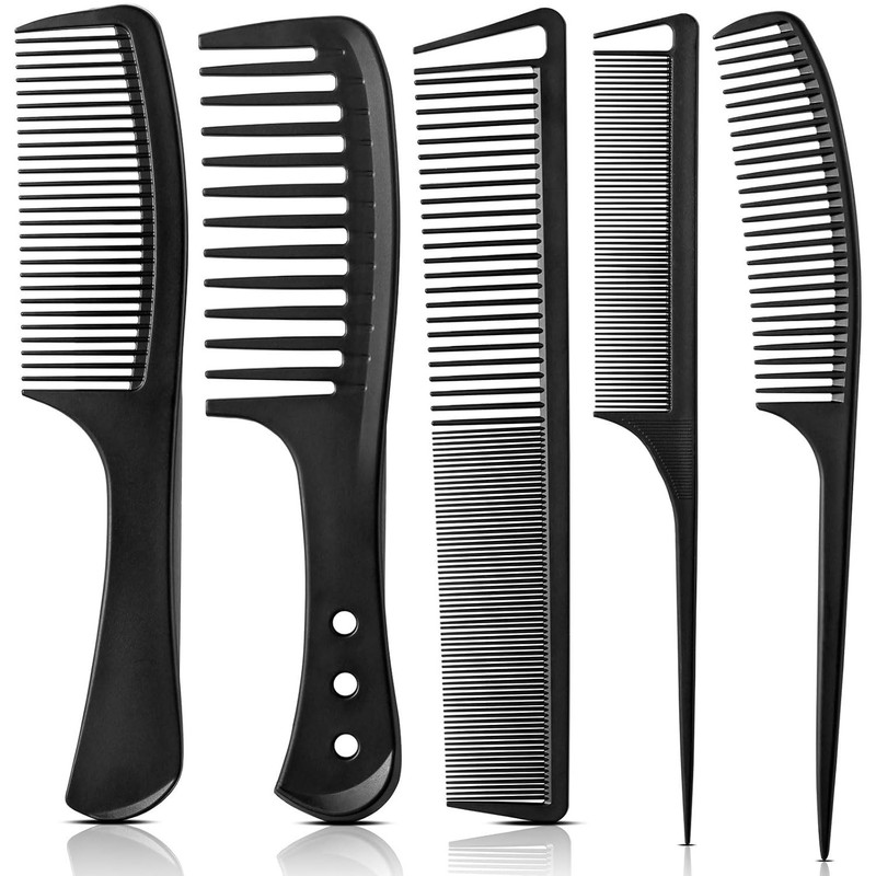 5″Pocket Hair Comb Beard & Mustache Combs for Men’s Hair Beard Mustache 5 Pack