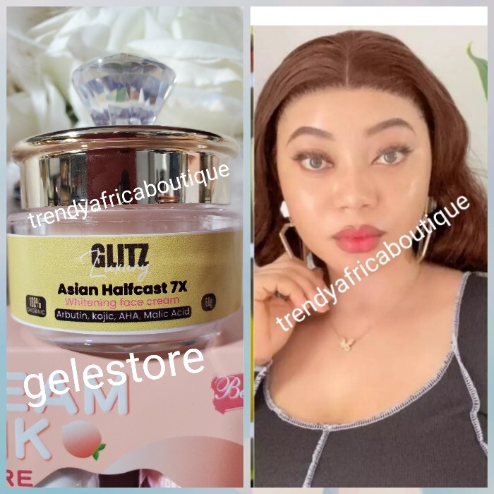 Glitzluxury Asia H-C Whitening Face Cream. Smooth, Plum & Hydrating 60g Fast👌