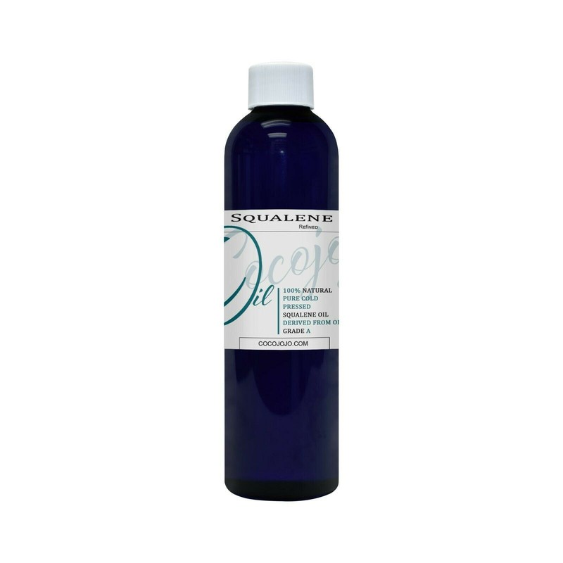 Squalane oil 100% pure organic olives source refined carrier skin hair nail care