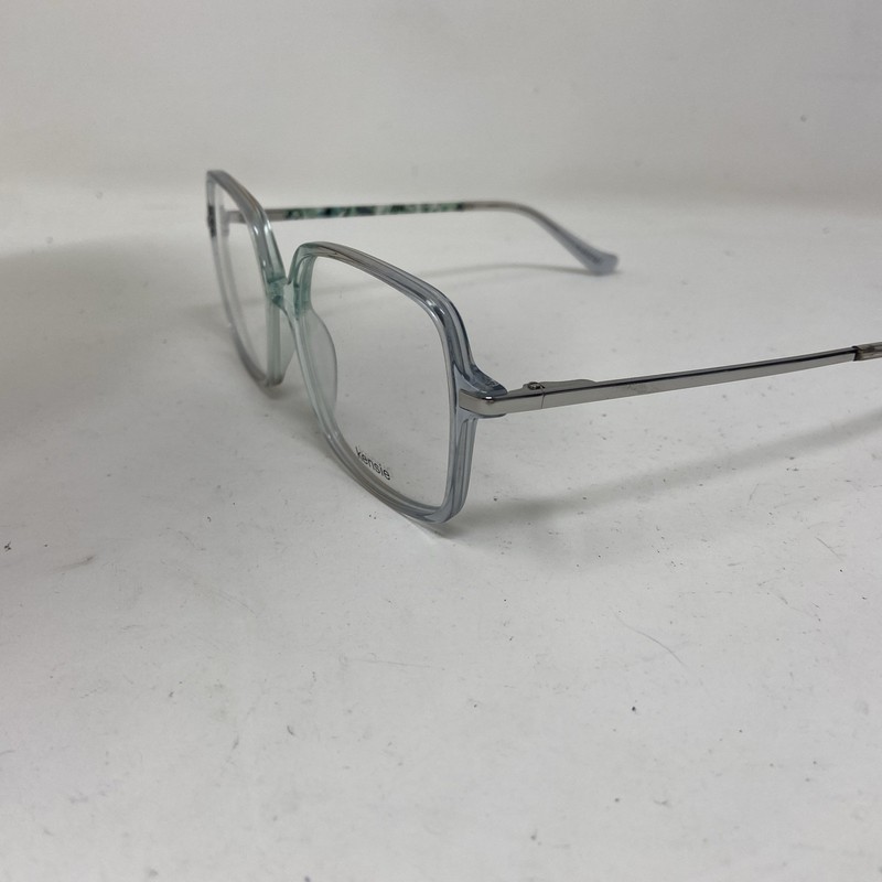 KENSIE Eyewear NARRATIVE 52-16-138 Sk Clear Green Blue Flex Hinge VB36 gallery