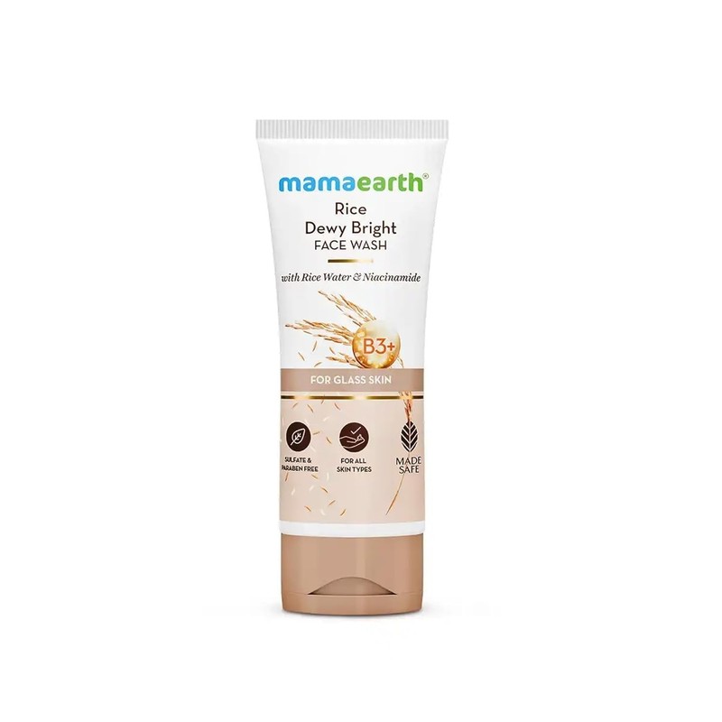 Nourishing Rice Water & Niacinamide Face Wash - Fresh & Smooth Skin, 100ml gallery