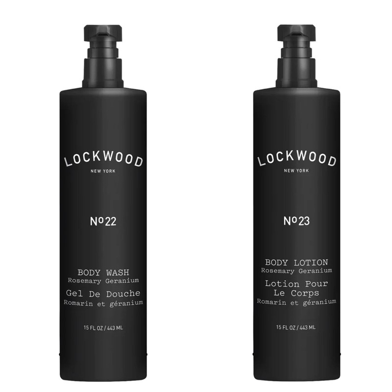 Lockwood New York Body Wash (Nº22) & Lotion (Nº23) Gilchrist & Soames New
