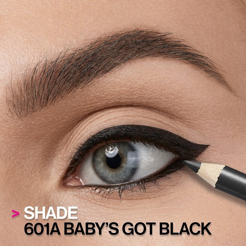 Color Icon Kohl Eyeliner Pencil Black, Long Lasting, Pigmented, Eye Liner Makeup gallery