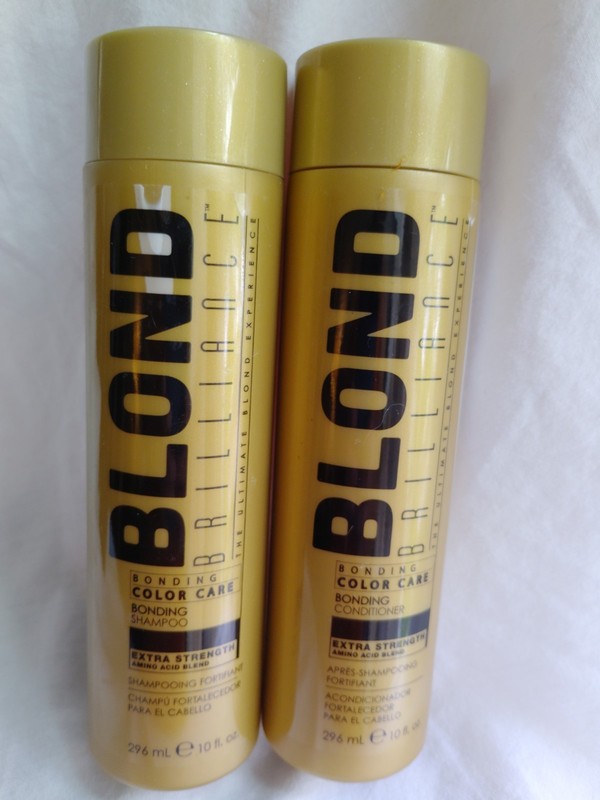 BLONDE BRILLIANCE Bonding Color Treated Care Shampoo & Conditioner Set 10 fl oz