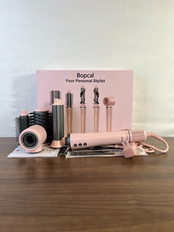 Bopcal ZCY892-B Pink Multifunctional High Speed Hair Dryer With User Manual