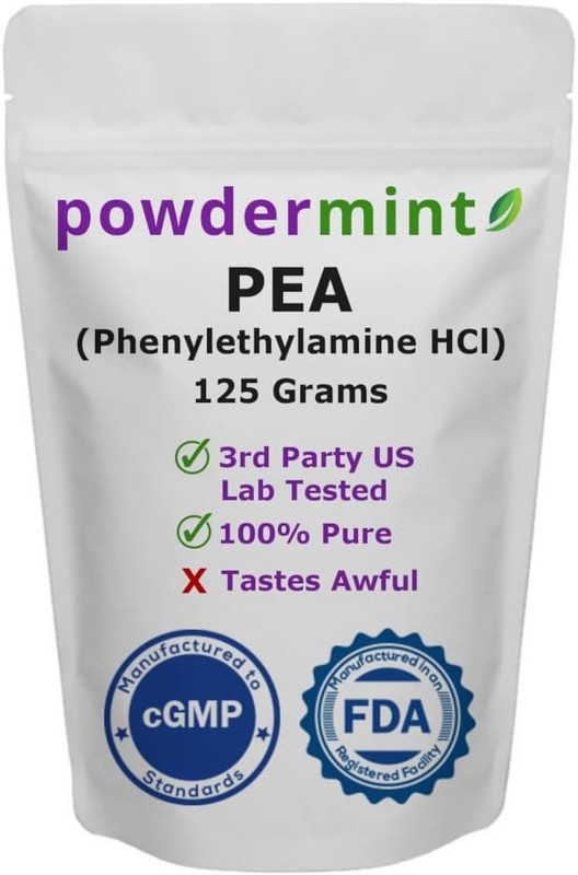 Phenylethylamine (Phenethylamine) Powder in 4.4 Ounce (Pack of 1)